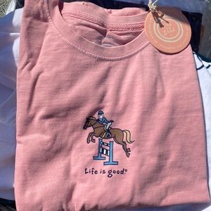 Life is Good. Crusher T Horse Jump